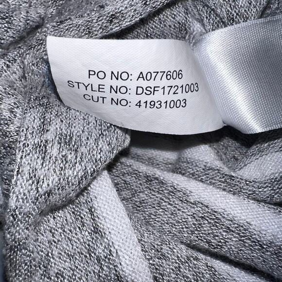 Market & Spruce Karlotta Women’s Size M Striped Hooded Dolman Oversized Knit Top - Picture 8 of 8